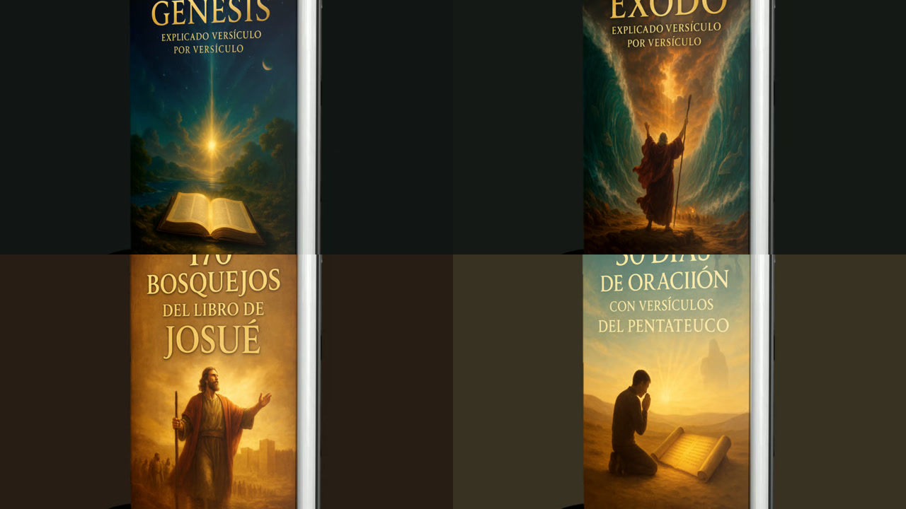 Colección digital con los materiales de Génesis, Éxodo, Josué y treinta días de oración